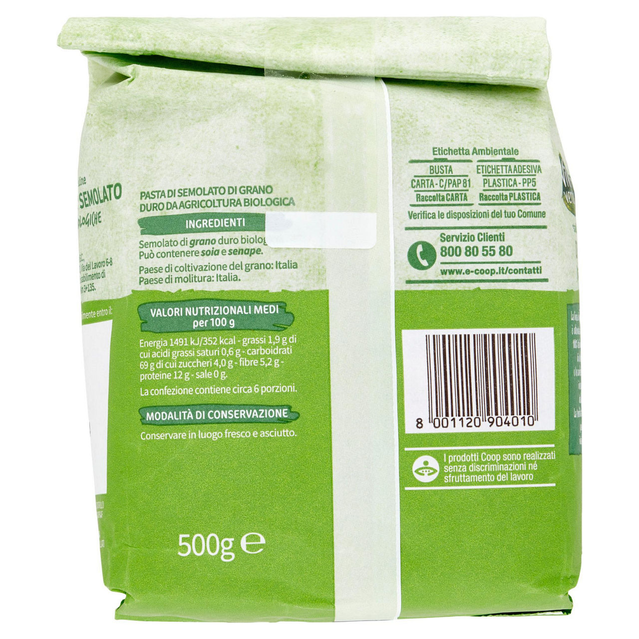 Stelline pasta di semolato di grano duro bio 500 gr - Immagine 31