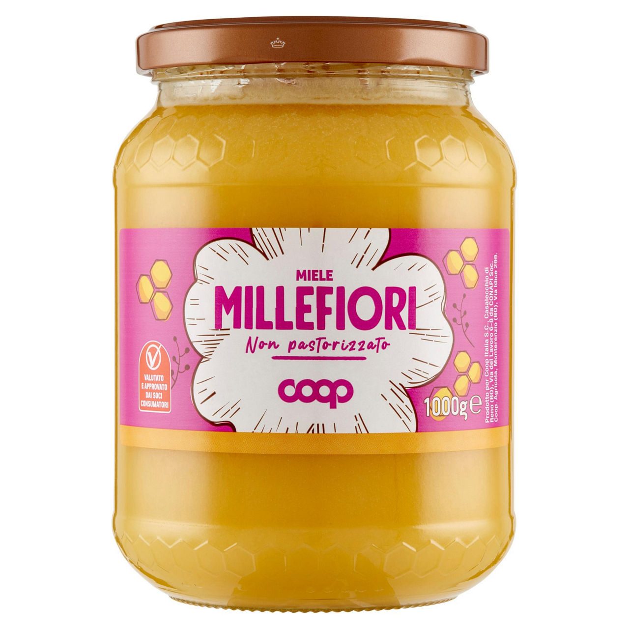 Miele millefiori 1000 gr - Immagine 01