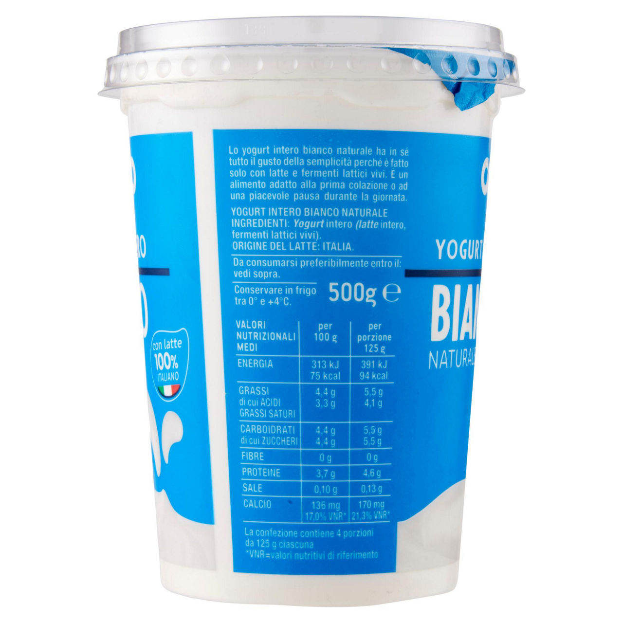 Yogurt intero bianco 500 gr - Immagine 111