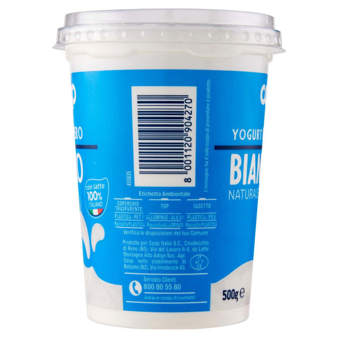 Yogurt intero bianco 500 gr - Immagine 61