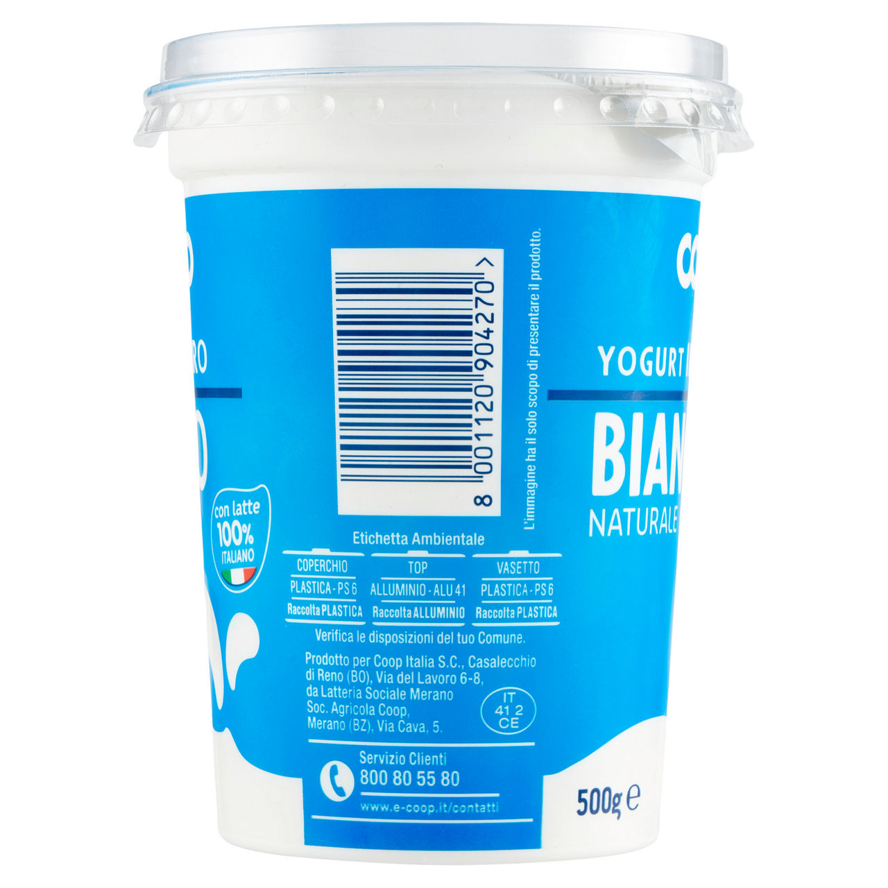 Yogurt intero bianco 500 gr - Immagine 71