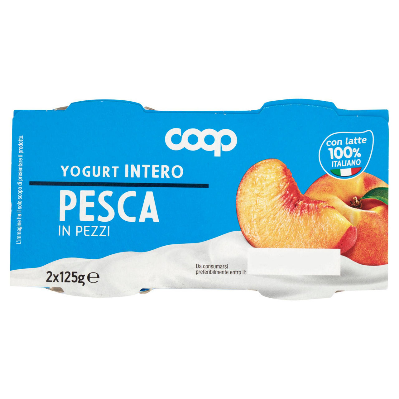 Yogurt intero alla pesca 2 pz da 125 gr - Immagine 11