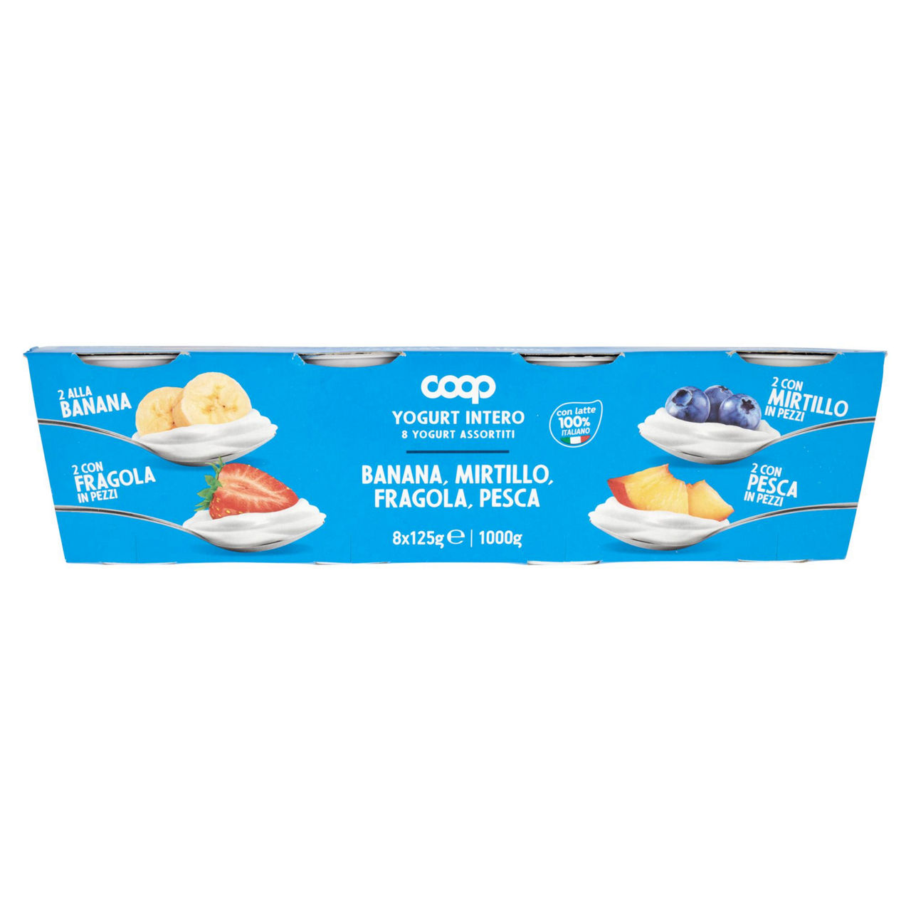 Yogurt cremoso con frutta assortita 8 pz da 125 gr - Immagine 41