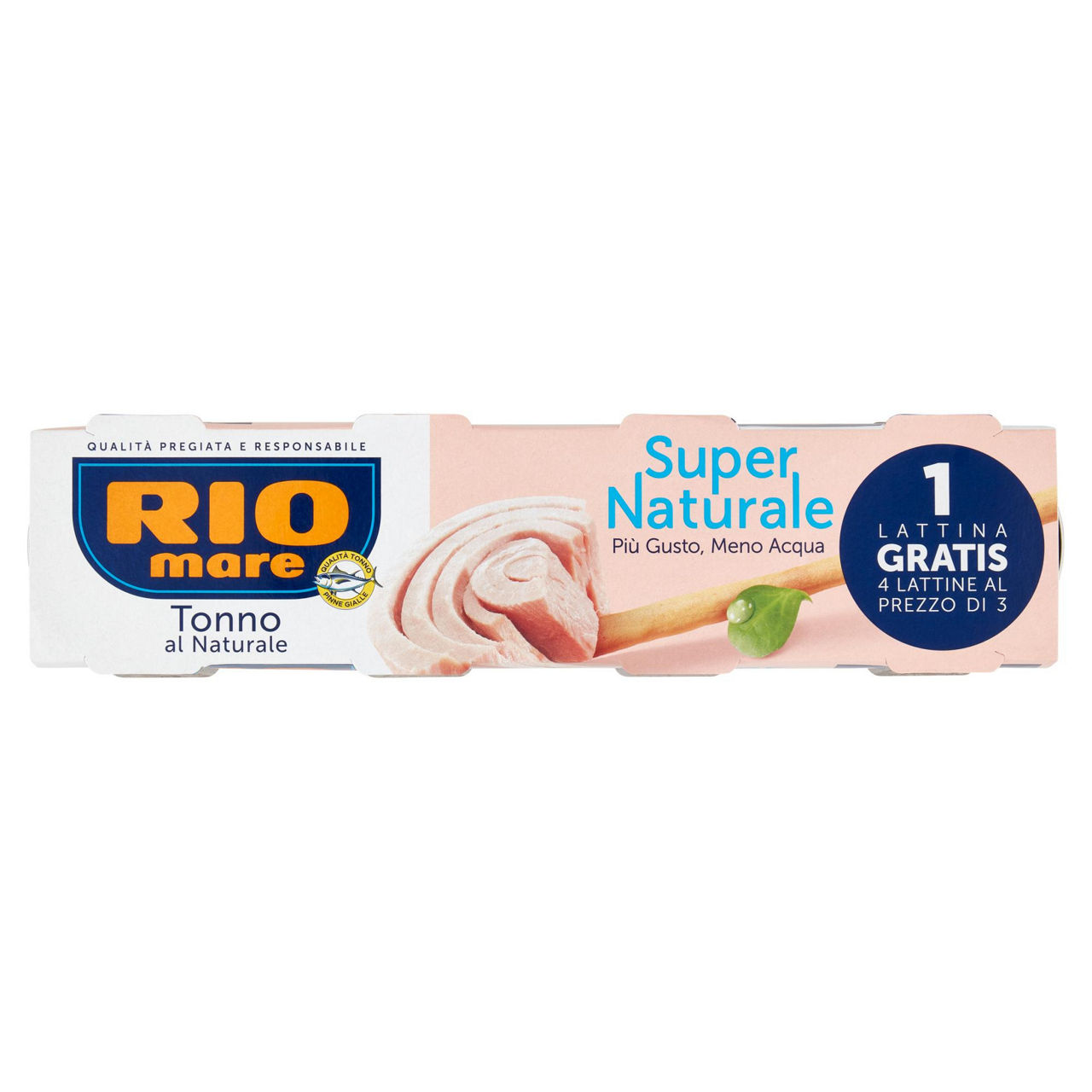 Tonno supernaturale rio mare cluster 3+1gratis x56g - Immagine 01