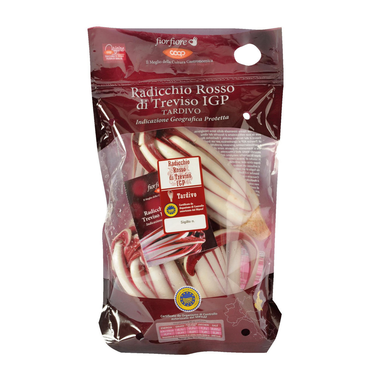 Radicchio rosso di Treviso IGP tardivo 350 gr - Immagine 01