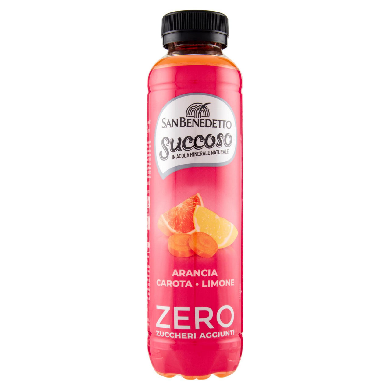 Succoso zero zuccheri arancia carota e limone 400 ml