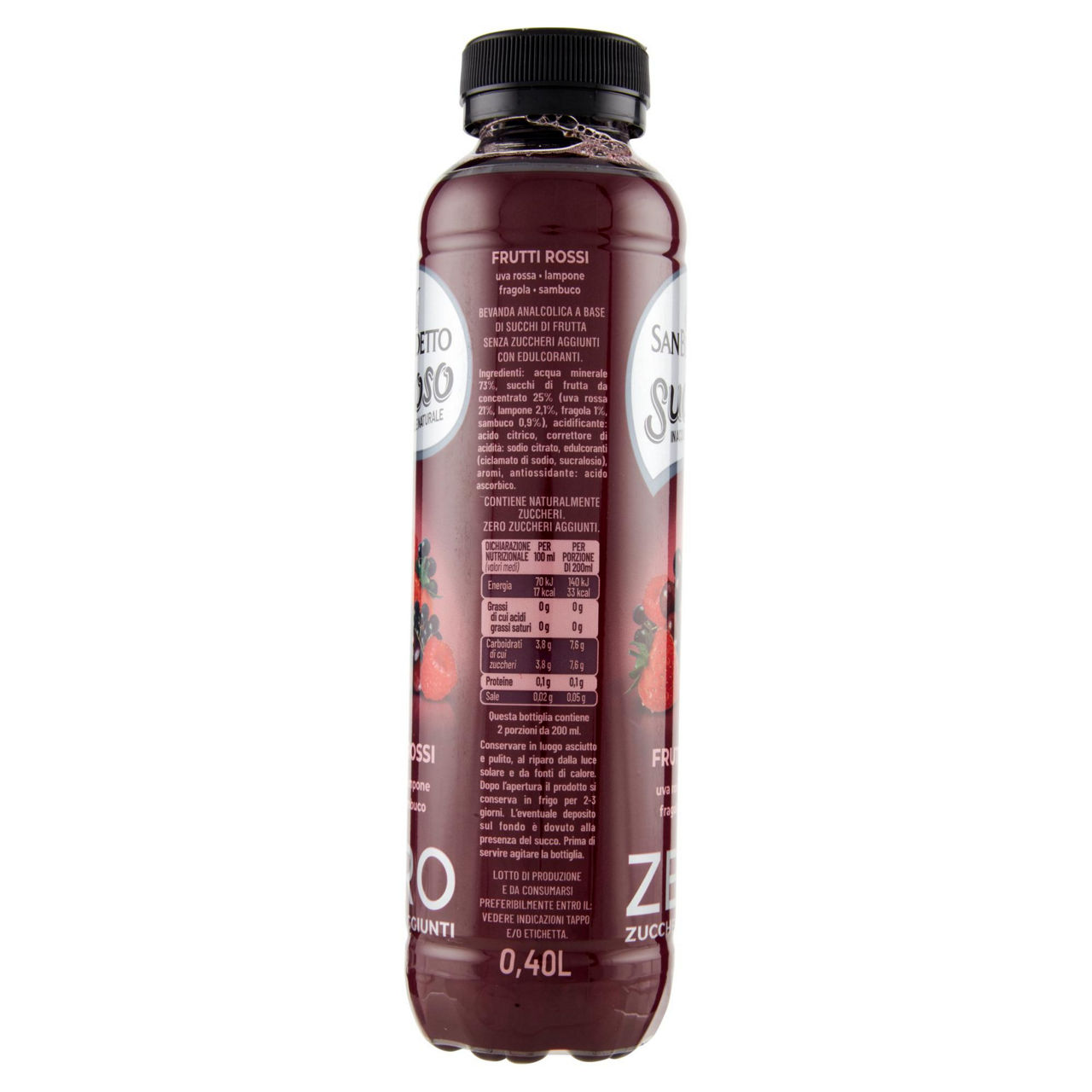 Succoso zero zuccheri frutti rossi 400 ml - Immagine 11