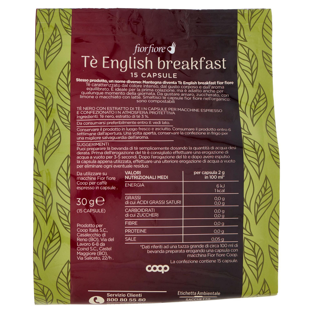 The in capsule the English Breakfast 15 pz - Immagine 31