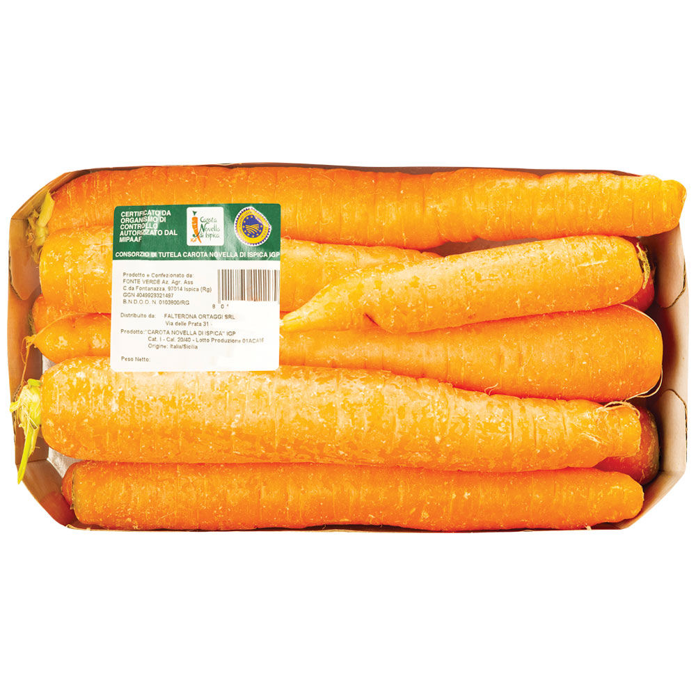 Carota Novella di Ispica IGP 800 gr