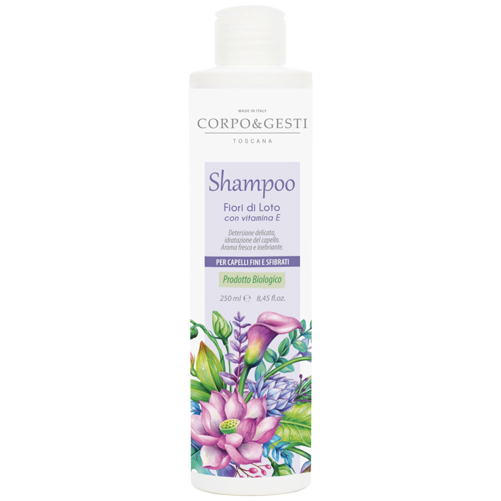 Shampoo fiori di loto 25cl - Immagine 01