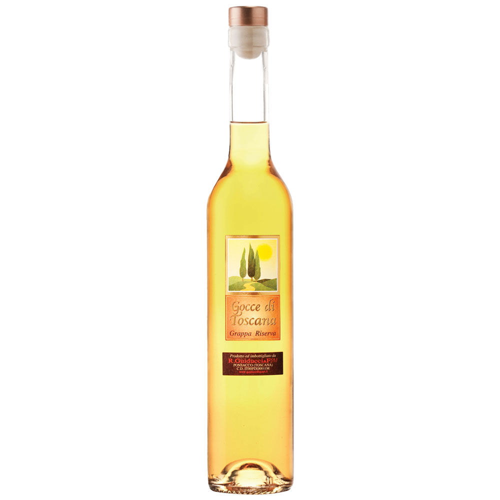 Grappa gocce di toscana riserva 500 ml