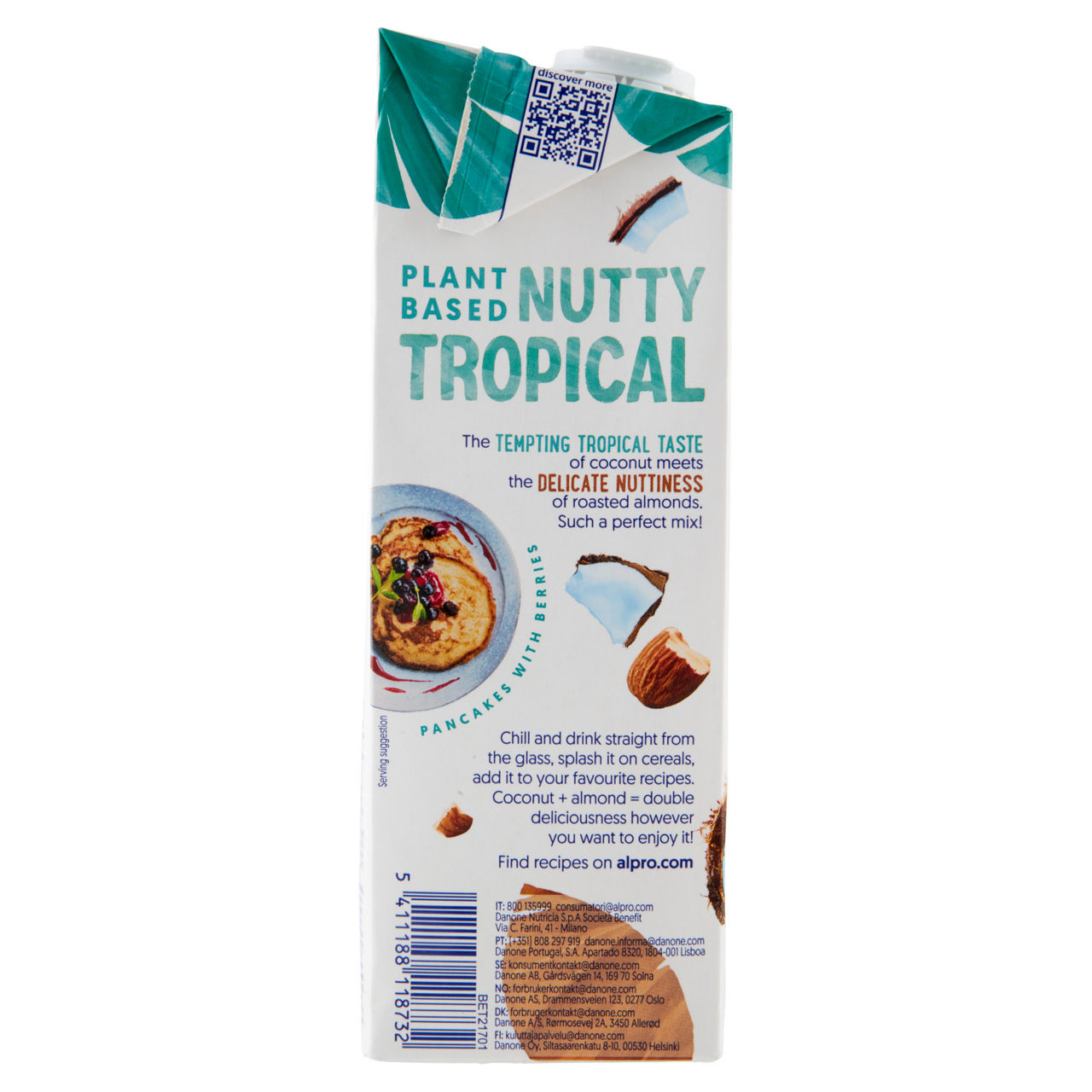 Bevanda di cocco e mandorla 1 lt - Immagine 11