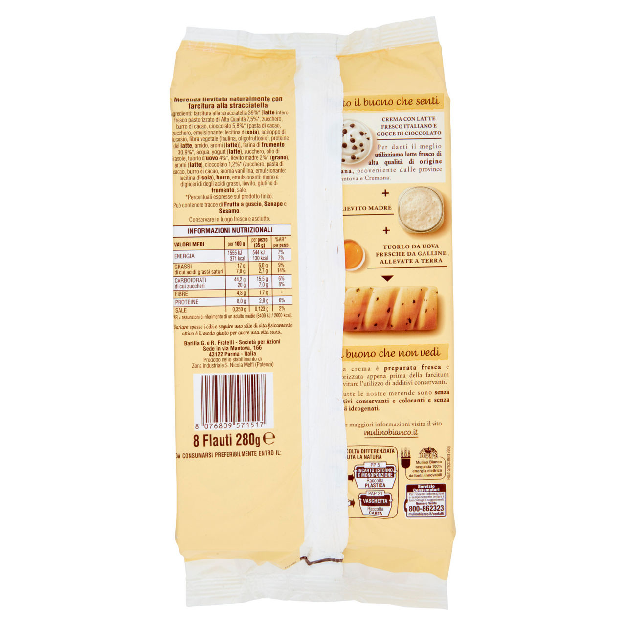 Flauti stracciatella 280 gr - Immagine 31