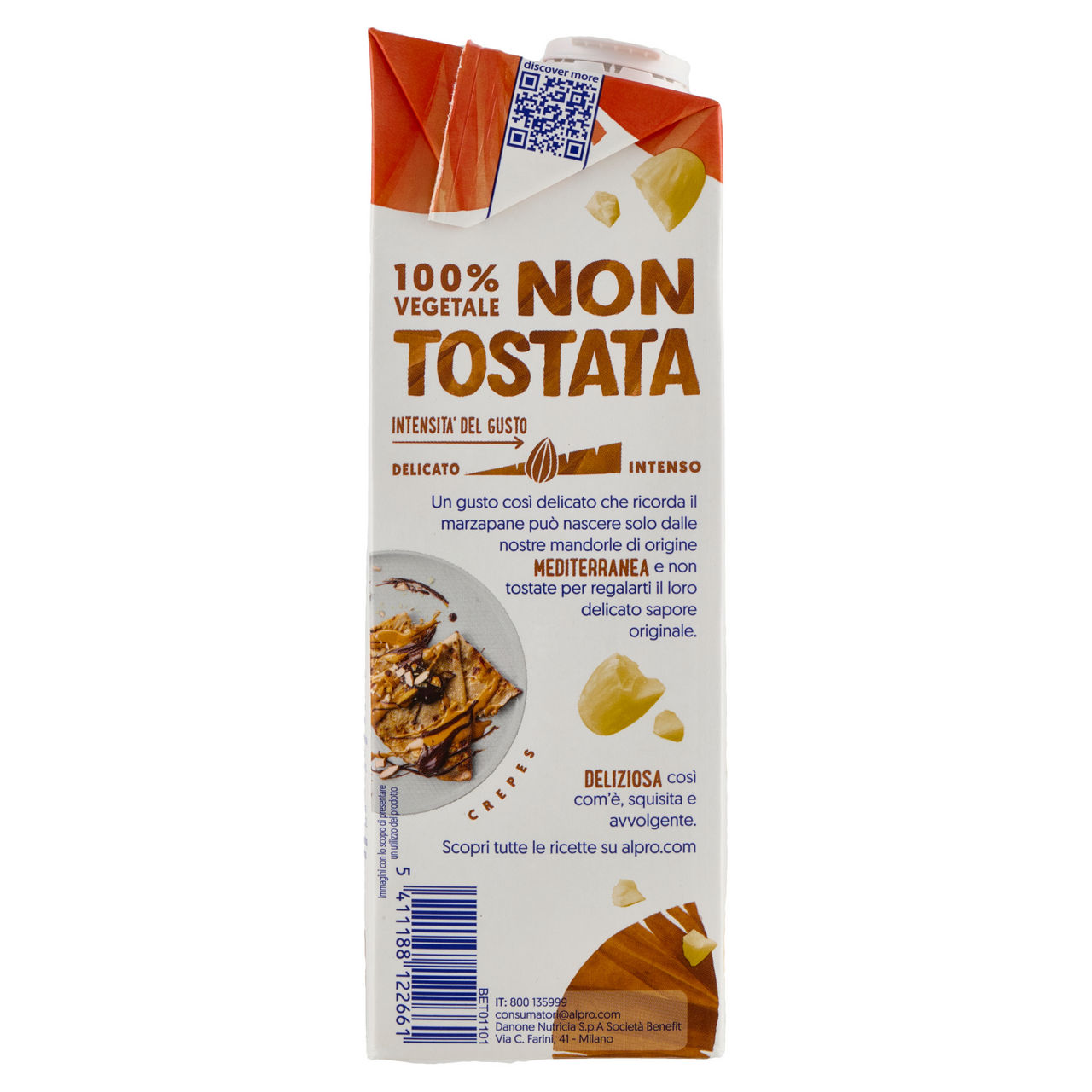 Bevanda di mandorla senza zuccheri 1 lt - Immagine 11