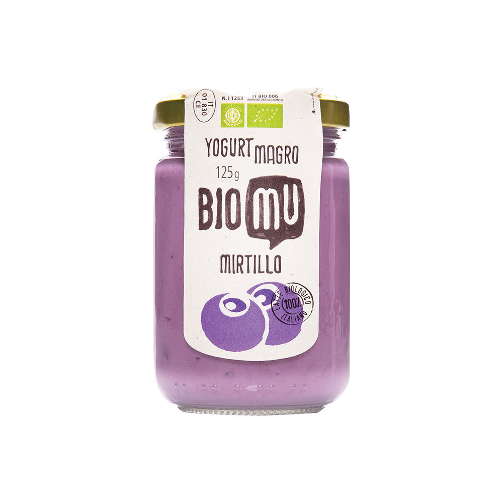 Yogurt magro al mirtillo 125 gr