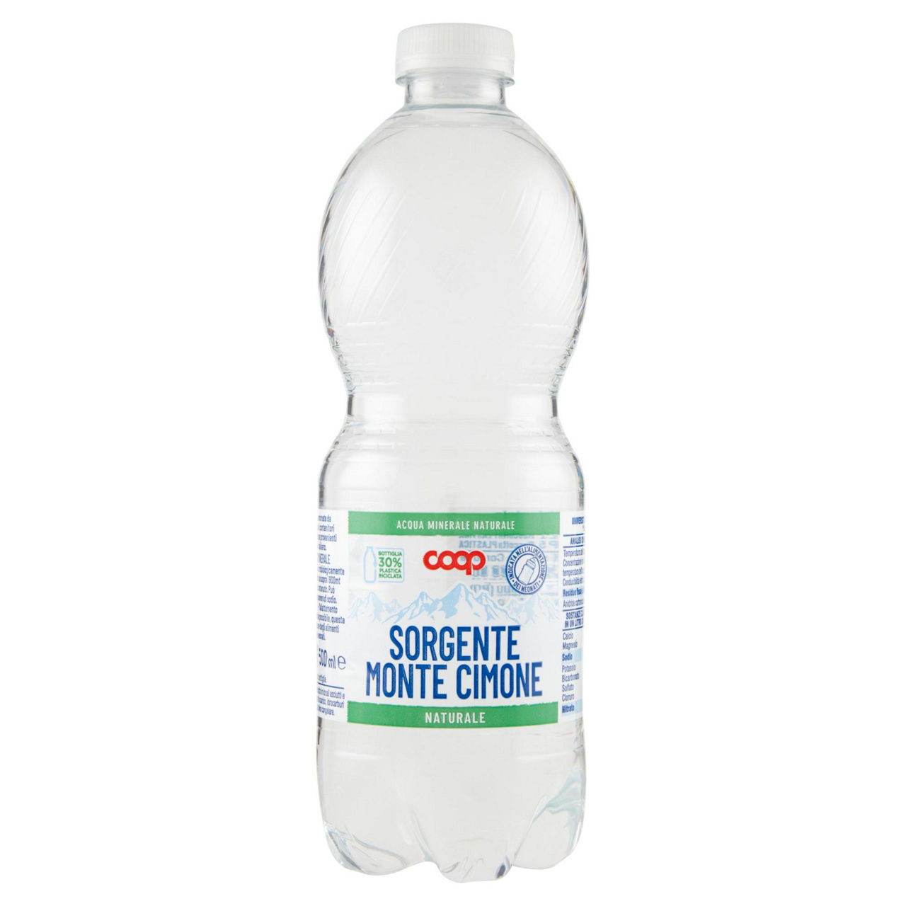 Acqua minerale naturale fonte Monte Cimone 500 ml - Immagine 01