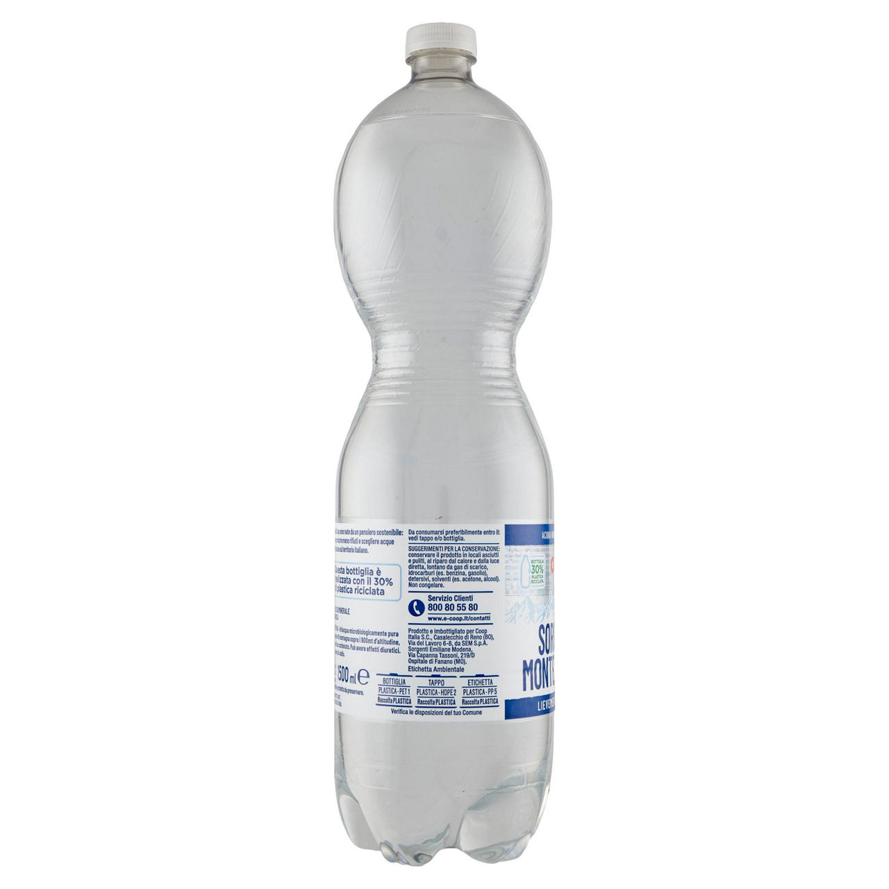 Acqua minerale lievemente frizzante fonte Monte Cimone 1,5 lt - Immagine 31