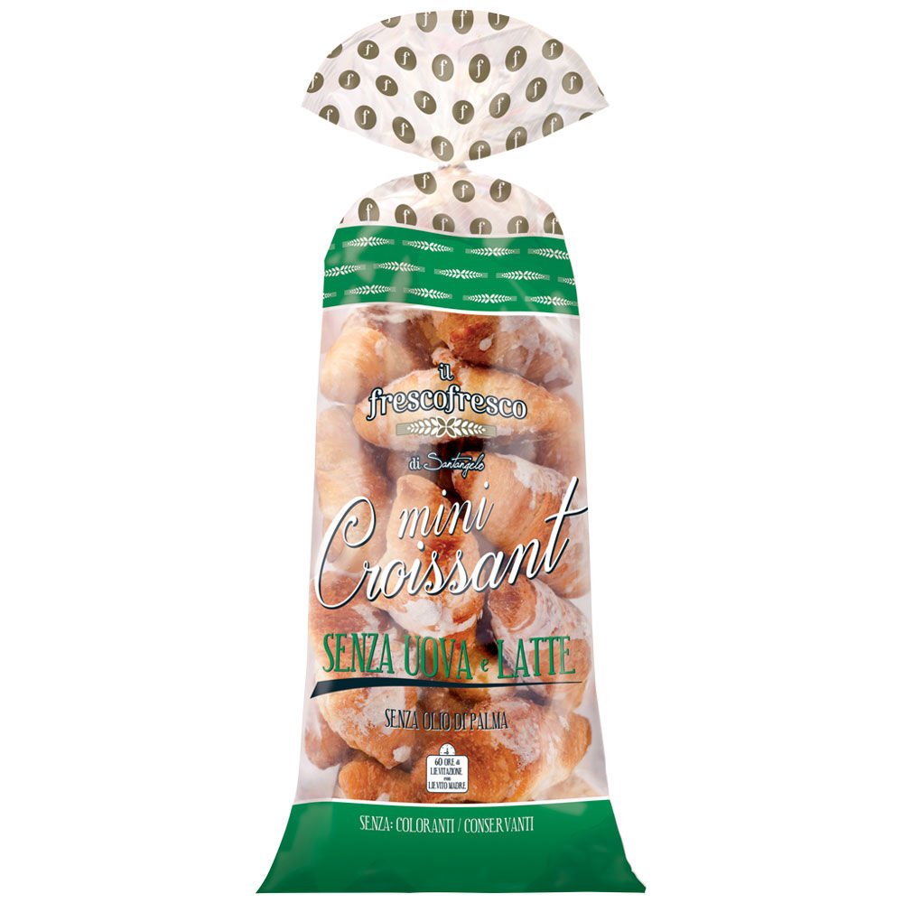 Mini croissant vegano 250 gr