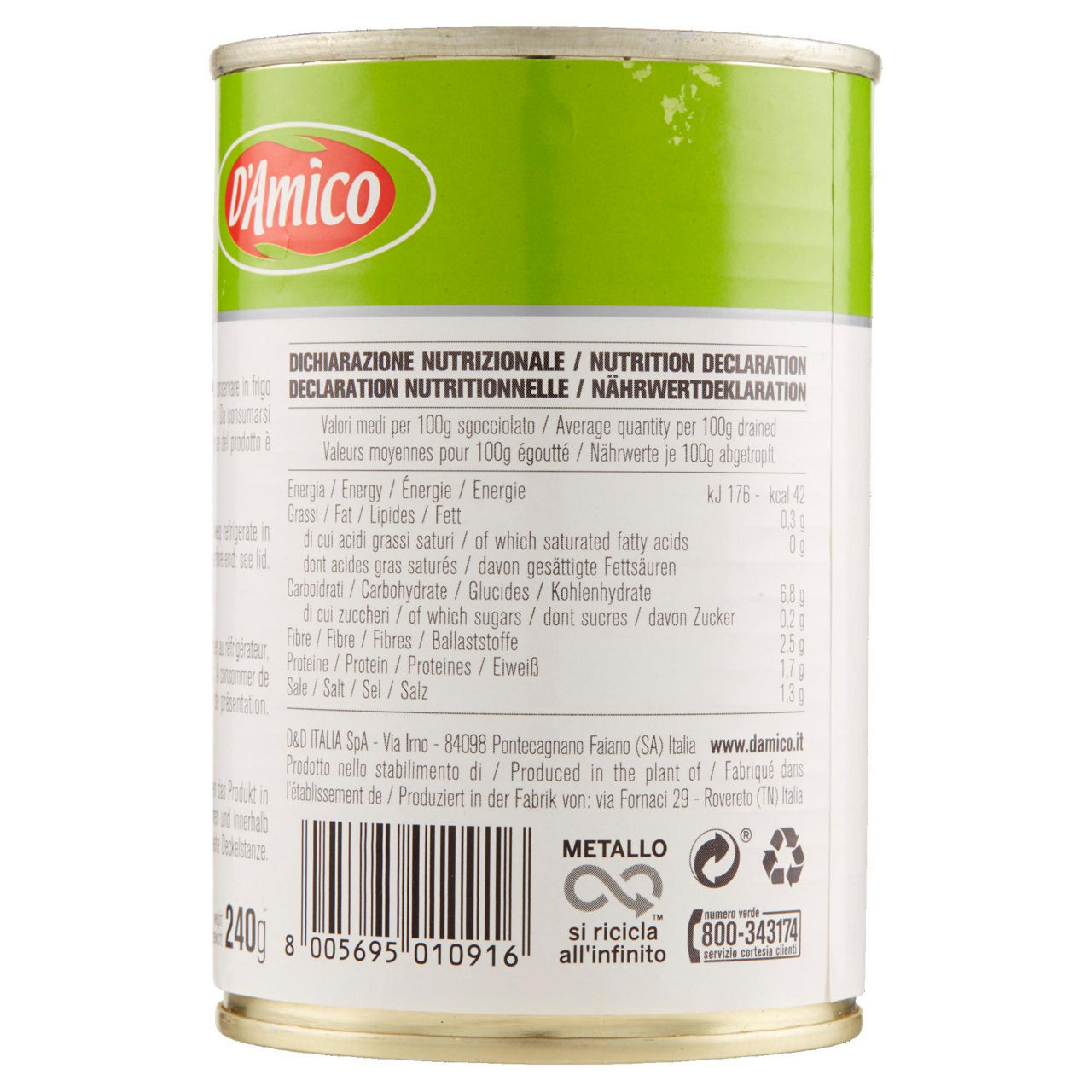 Quinoa lessata al naturale d'amico lattina g 240 - Immagine 21