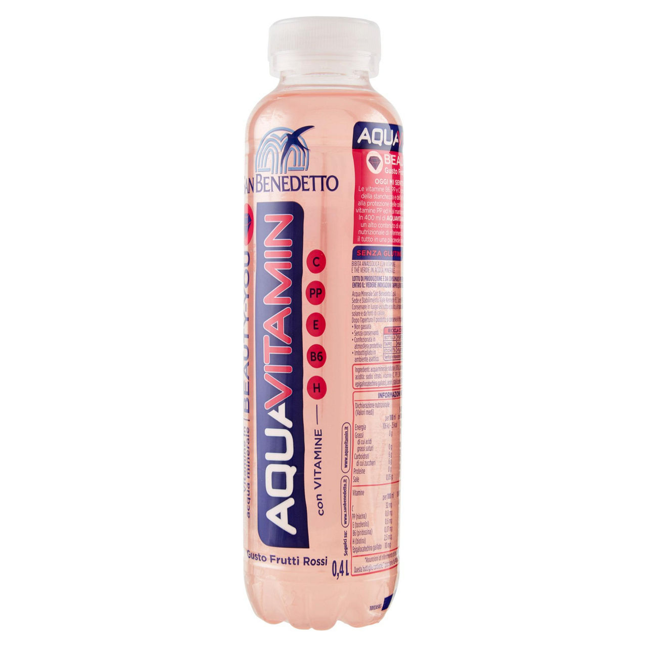 Bibita Aquavitamin Beauty-You gusto frutti rossi 400 ml - Immagine 41