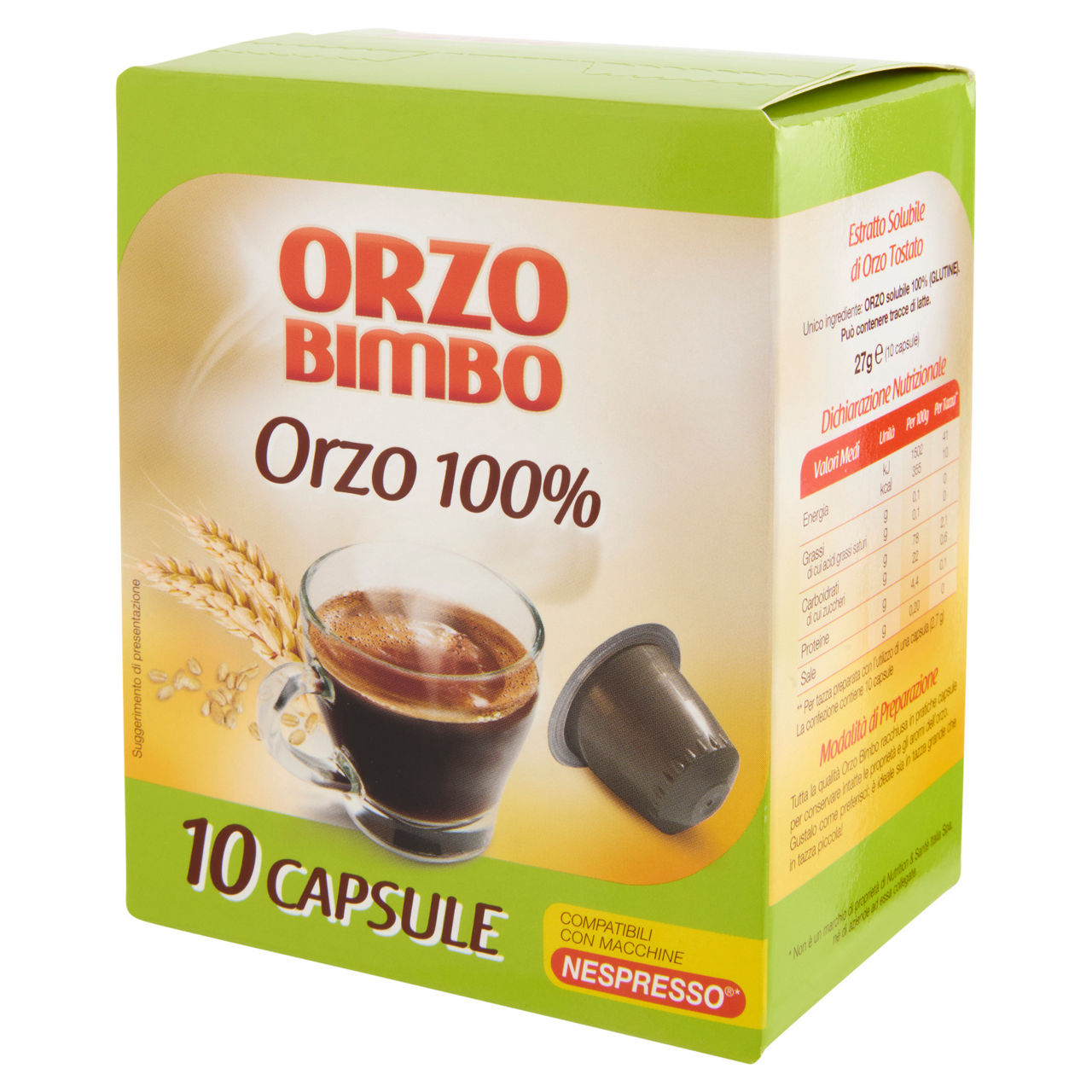 Orzo in capsule compatibili con Nespresso 10 pz - Immagine 61