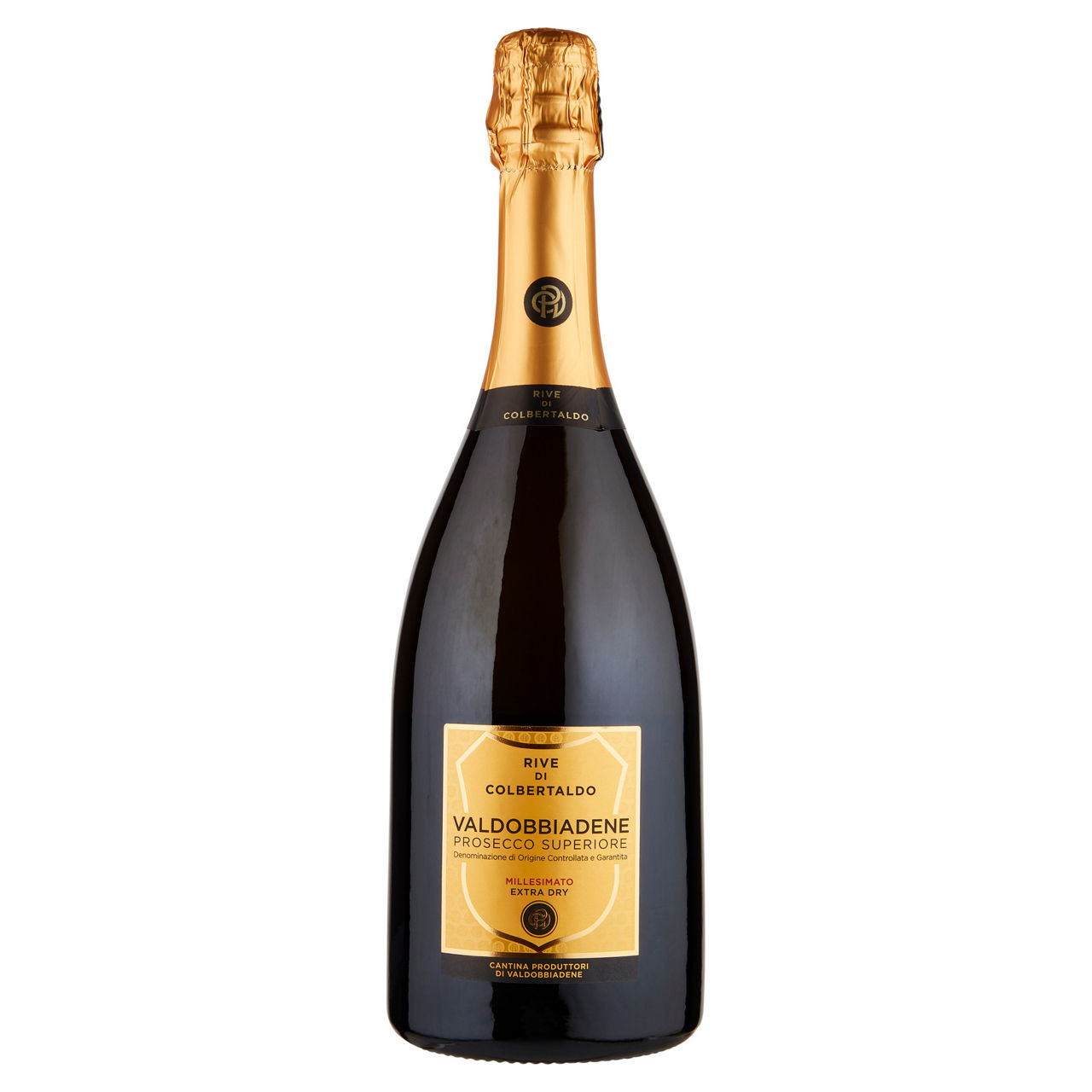 Prosecco extra dry millesimato Valdobbiadene le rive di Colbertaldo DOCG 750 ml