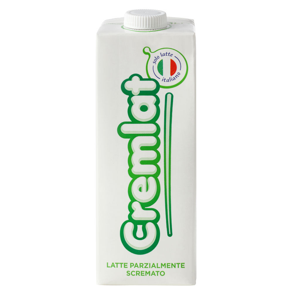 Latte parzialmente scremato 1 lt - Immagine 01