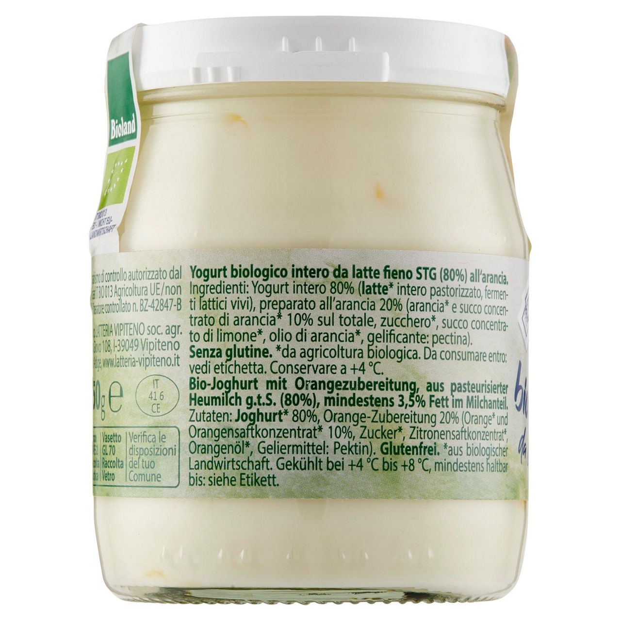 Yogurt da Latte Fieno bio 150 gr - Immagine 41