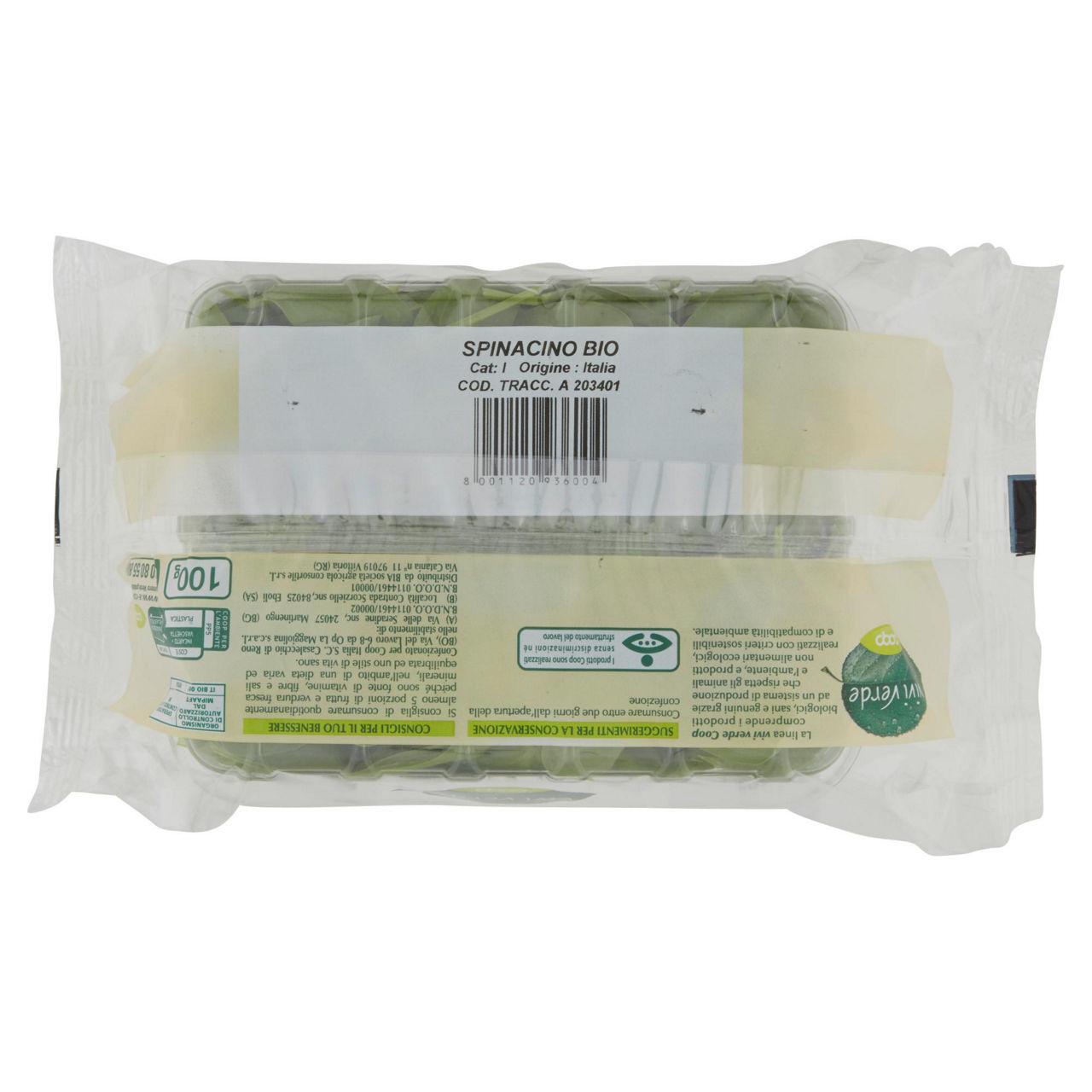 Spinacino bio 100 gr - Immagine 51