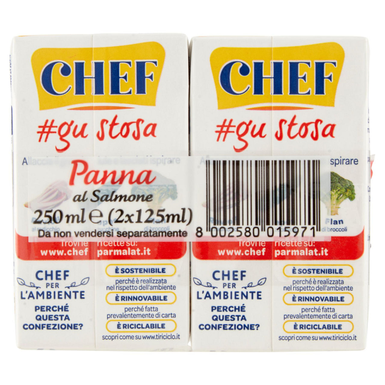 Panna al salmone 2 pz da 125 ml - Immagine 11