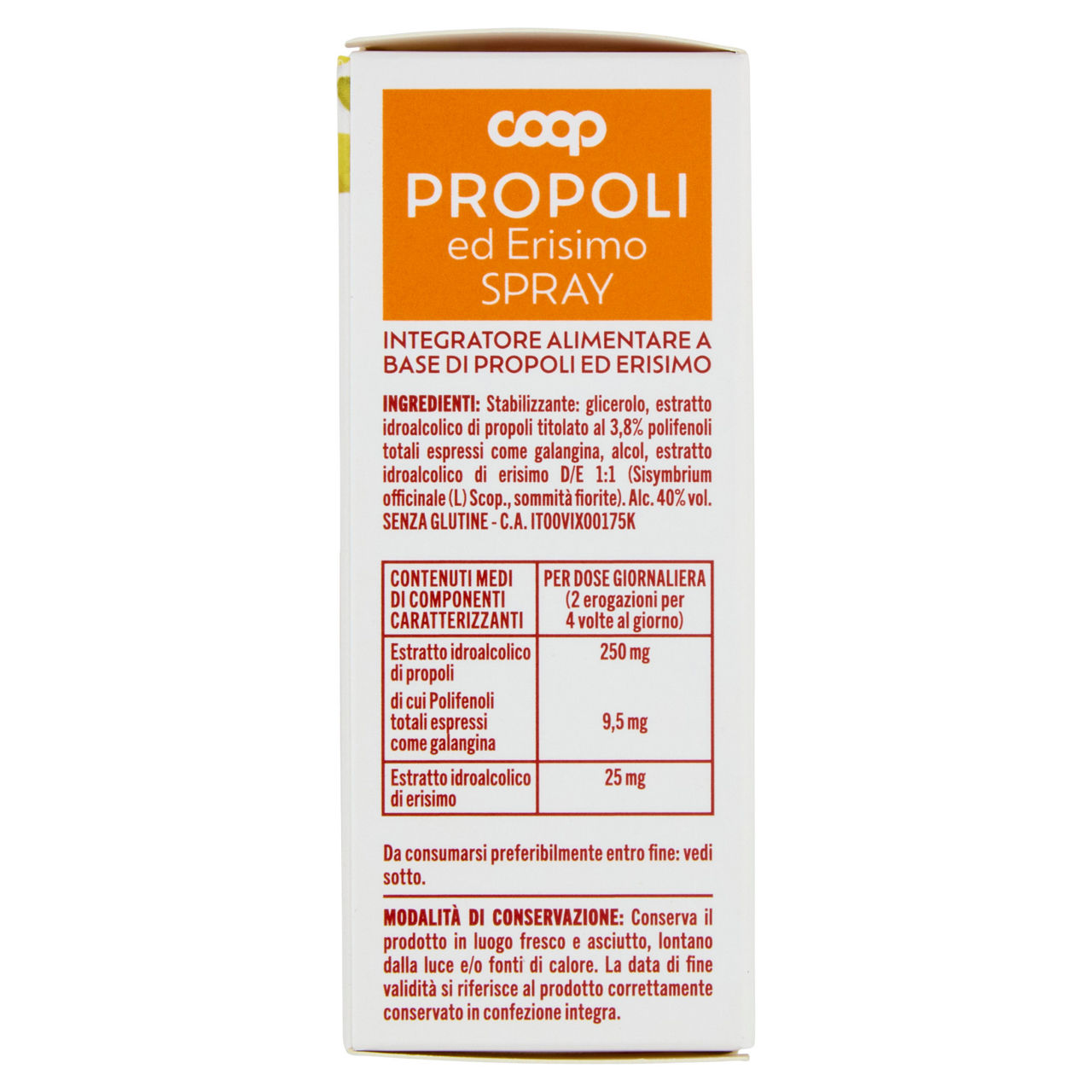 Spray gola propoli ed erisimo 20 ml - Immagine 21