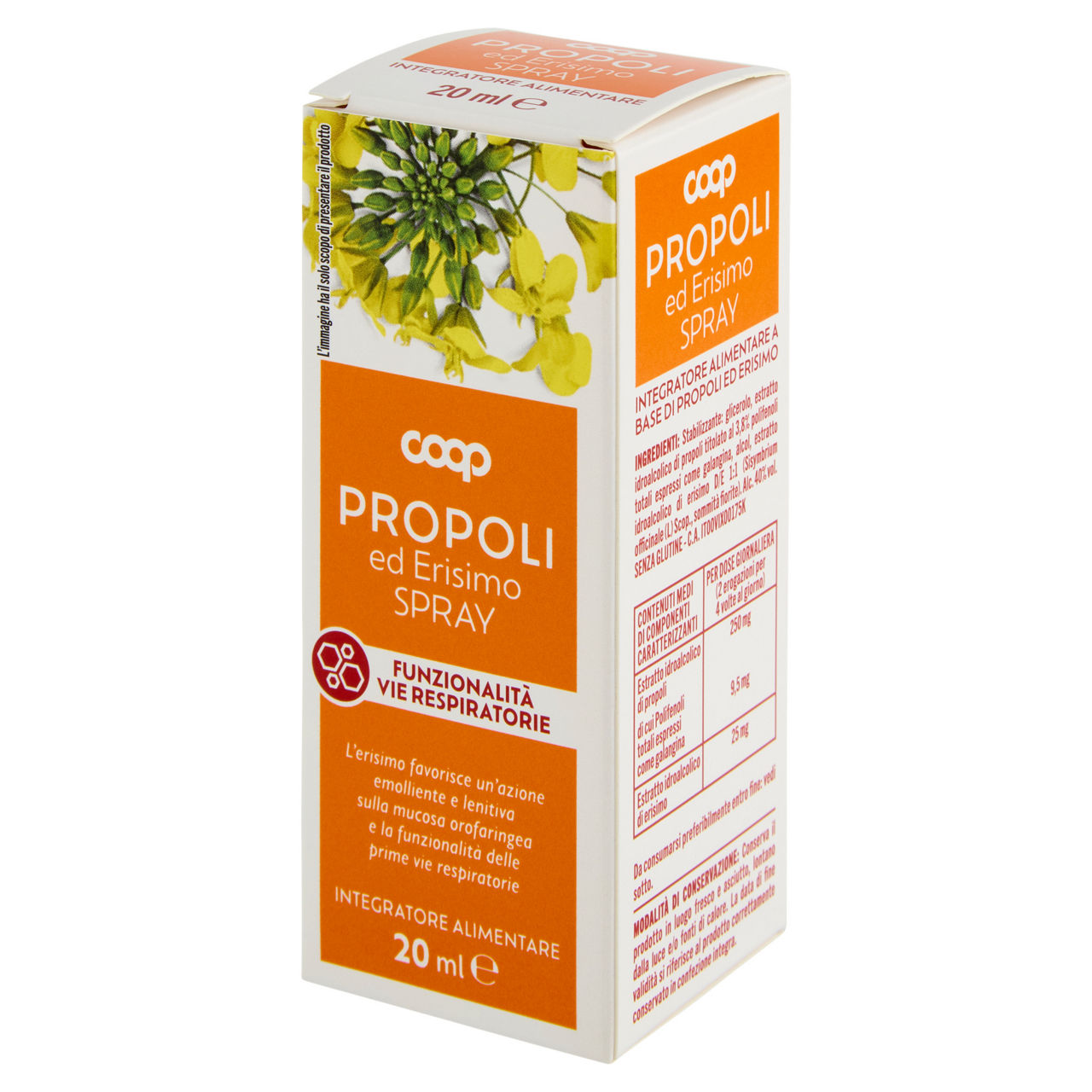 Spray gola propoli ed erisimo 20 ml - Immagine 61
