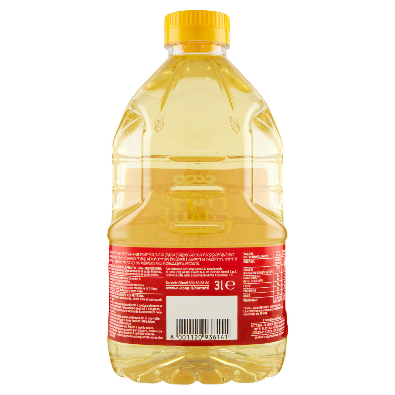 Olio friggifacile coop no palma pet 3l - Immagine 121