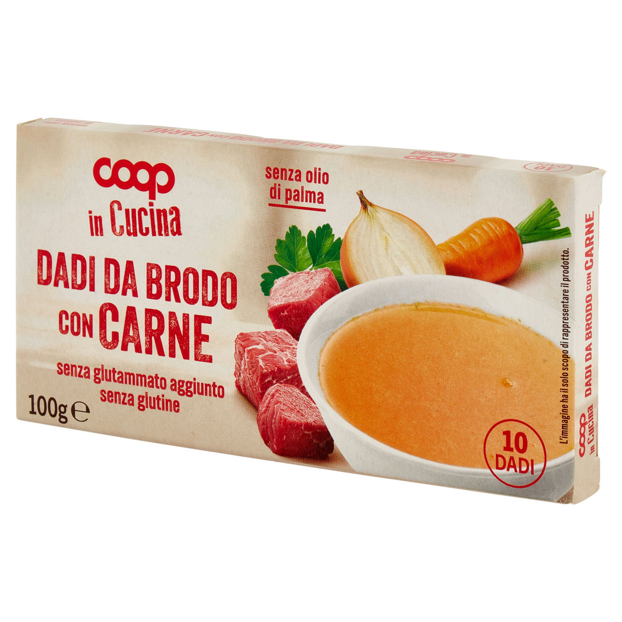 Dado da brodo coop con carne no palma 10pz scatola 100g - Immagine 11