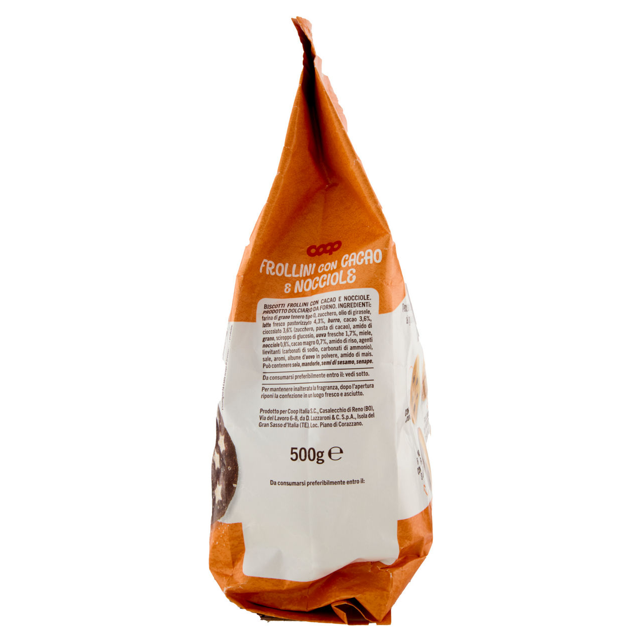 Biscotti frollini con cacao e nocciole 500 gr - Immagine 61