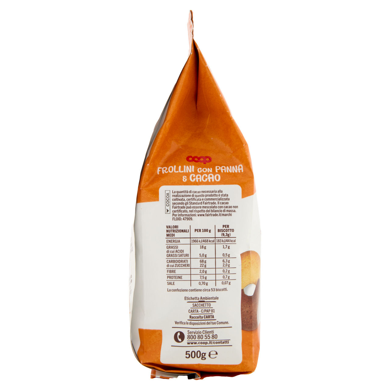 Biscotti frollini con panna e cacao 500 gr - Immagine 31