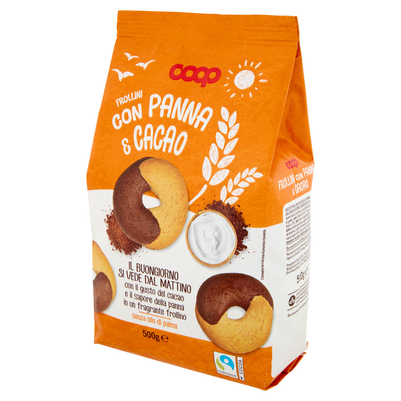 Biscotti frollini con panna e cacao 500 gr - Immagine 41
