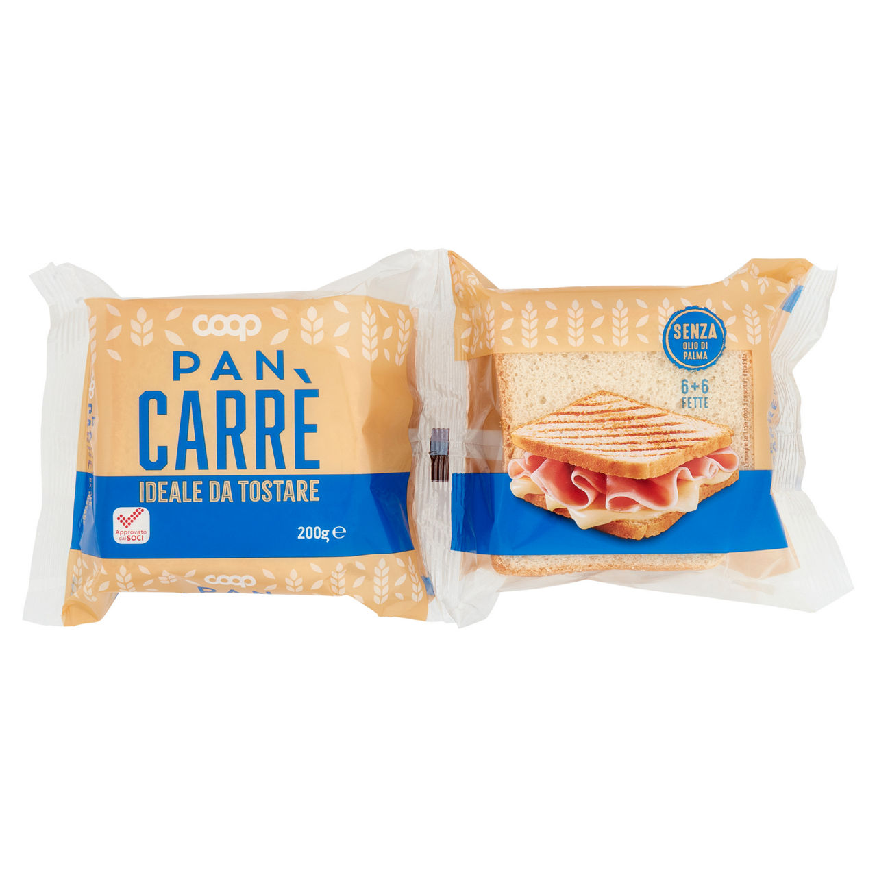 Pancarrè 6+6 fette coop sacchetto gr.200 no palma - Immagine 11