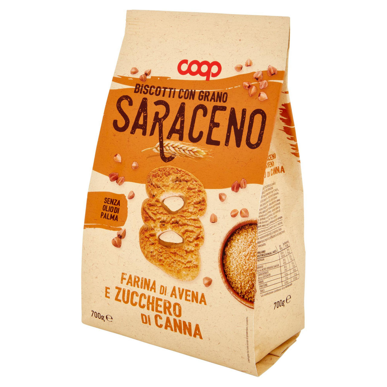 Biscotti frollini con grano saraceno e zucchero di canna 700 gr - Immagine 21