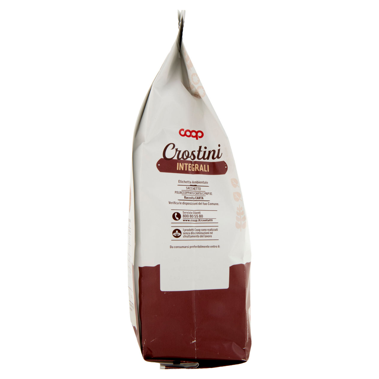 Crostini con farina integrale coop sacchetto gr.280 no palma - Immagine 61