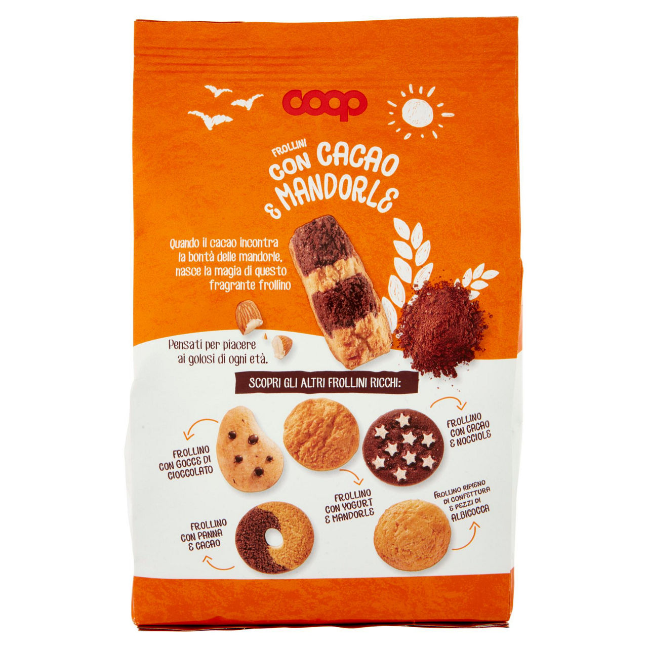 Biscotti frollini con cacao e mandorle 500 gr - Immagine 61