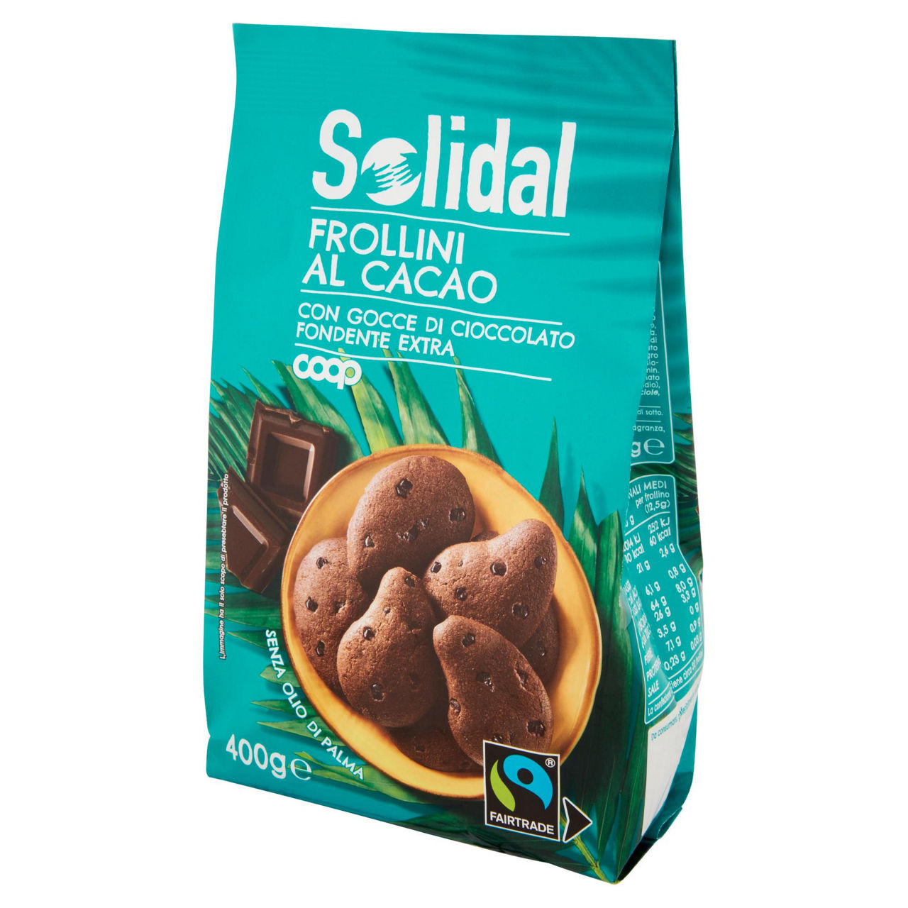 Biscotti frollini al cacao con gocce di cioccolato fondente extra 400 gr - Immagine 31