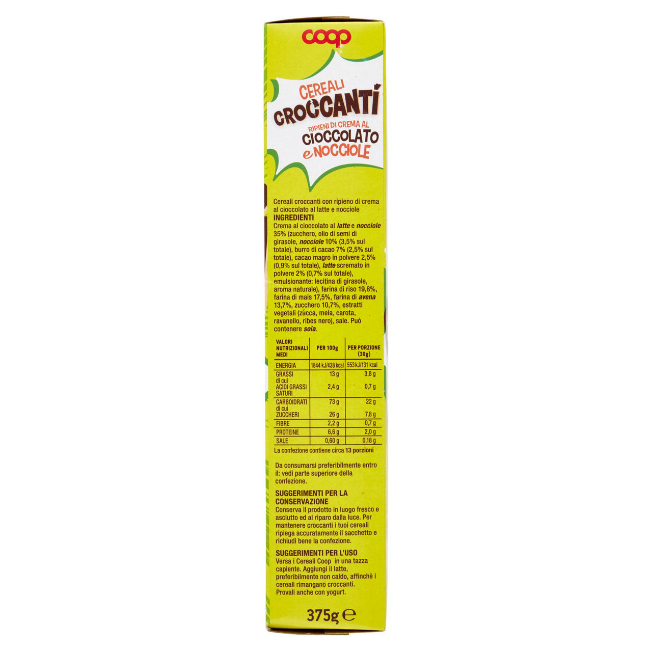 Cereali croccanti ripieni di crema al cioccolato e nocciole 375 gr - Immagine 11