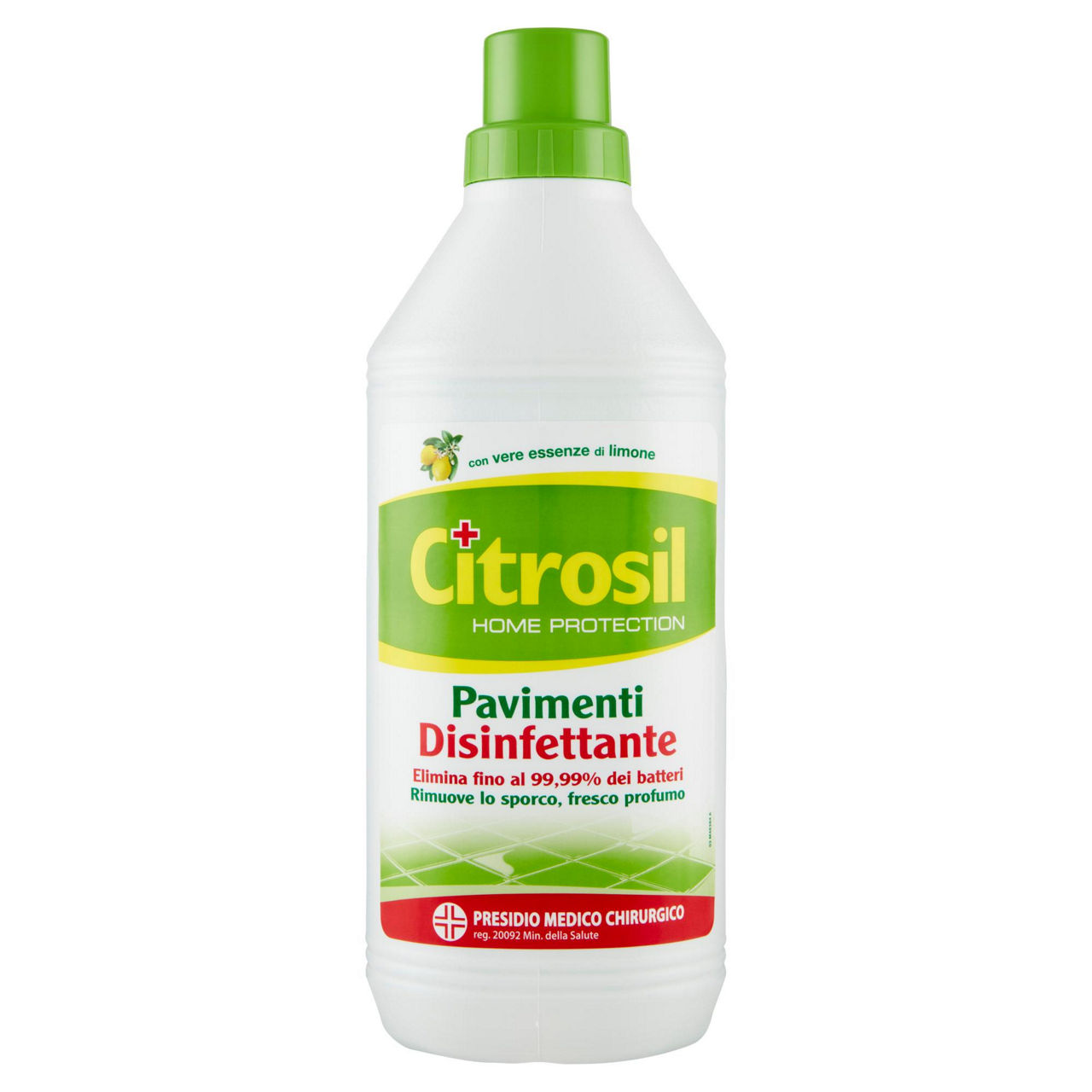 Detergente per pavimenti disinfettante limone 900 ml - Immagine 01