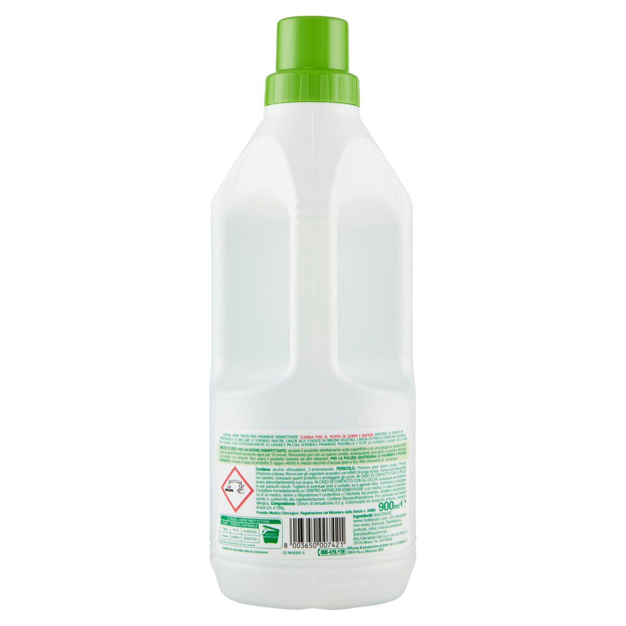 Detergente per pavimenti disinfettante limone 900 ml - Immagine 21