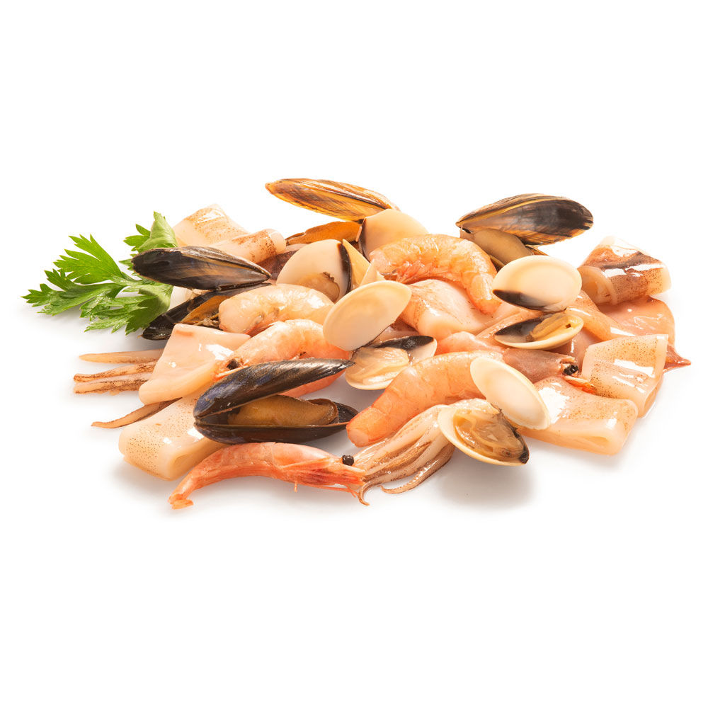 Gran scoglio di mare misto decongelato