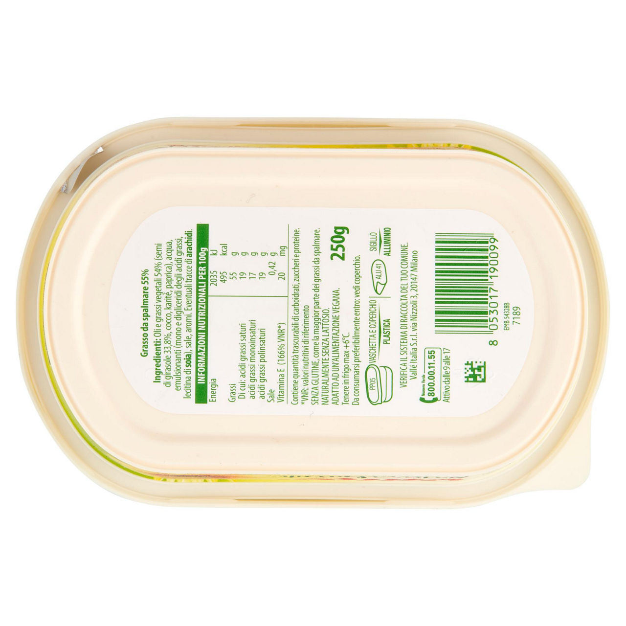 Burro vegetale con olio di girasole 250 gr - Immagine 11