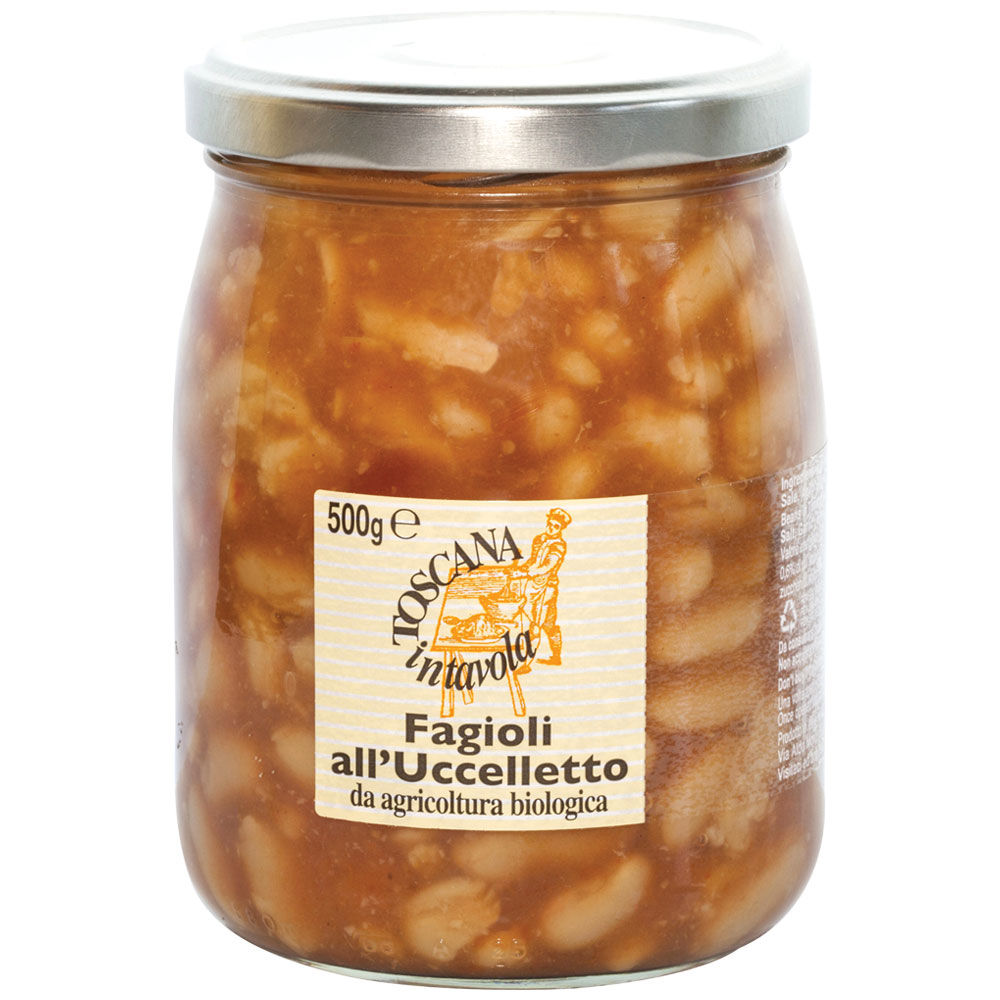 Fagioli all'Uccelletto da agricoltura bio 500 gr