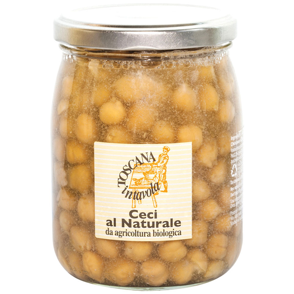 Ceci al naturale da agricoltura bio 330 gr - Immagine 01