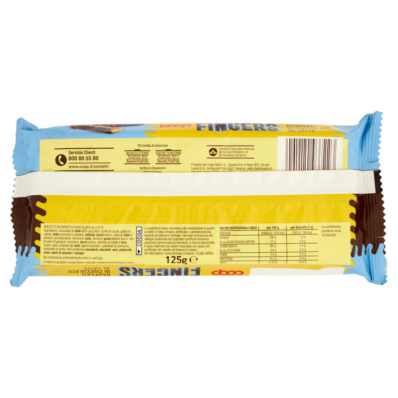 Bastoncini ricoperti di cioccolato al latte 125 gr - Immagine 41